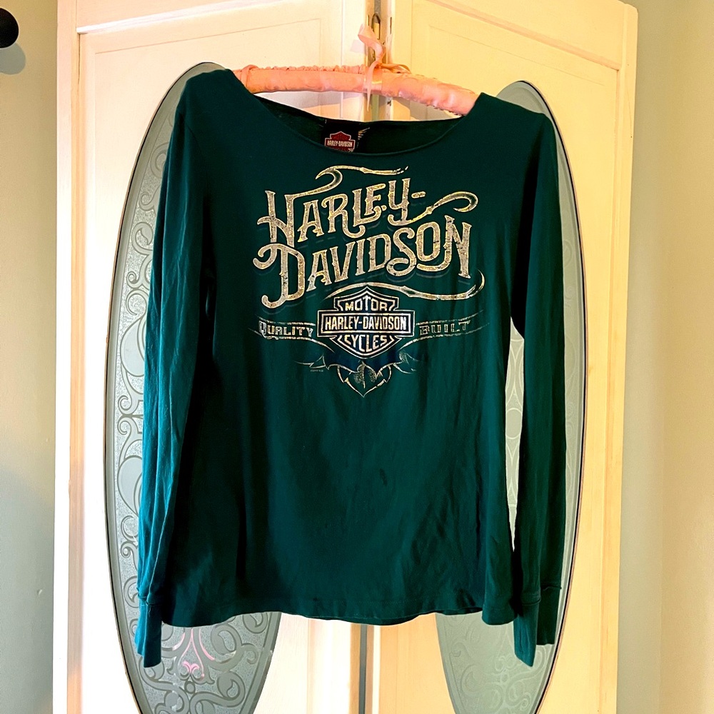 Harley-Davidson long sleeve tee. Sz M